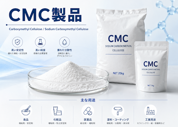 CMC製品の貿易事業